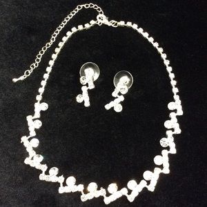 Austrian Crystal Necklace & Earring Set